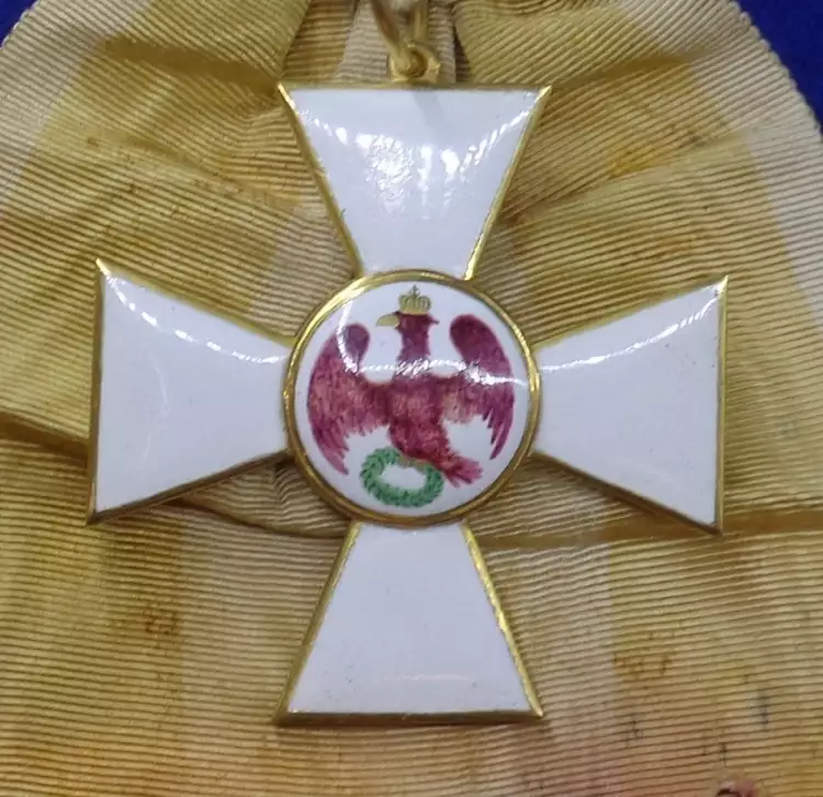 Орден Красного орла. Знак 1-го класса, 1810-1829 гг.