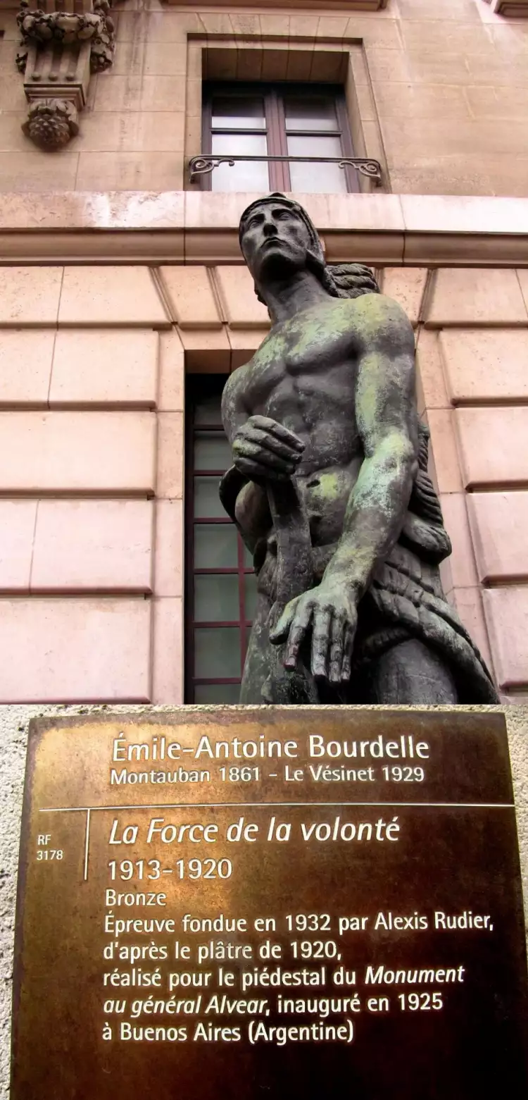 Эмиль Антуан Бурдель. Скульптура «Сила воли», 1913-1920