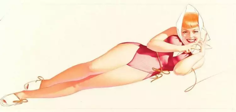 Pin-Up, или пин-ап. Pin-up плакат Джорджа Петти Pin-Up, или пин-ап. Pin-up плакат Джорджа Петти
