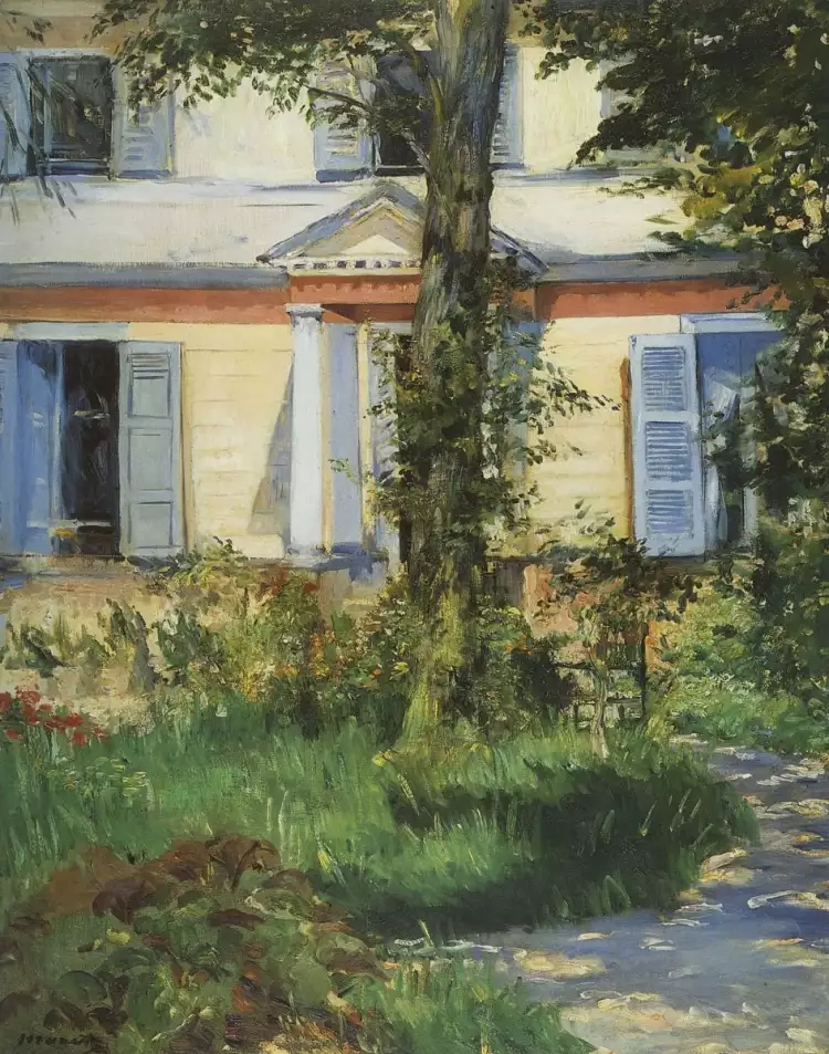 Эдуард Мане. «Дом в Рюэй», 1882 Эдуард Мане. «Дом в Рюэй», 1882