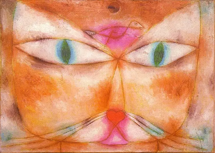 Пауль Клее. «Кошка и птица», 1928 Пауль Клее. «Кошка и птица», 1928