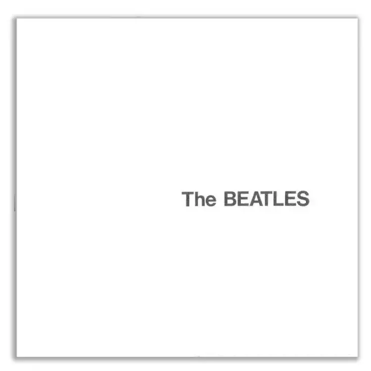 Обложки легендарных музыкальных альбомов. The White Album. The Beatles