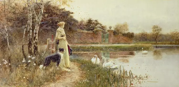 Осень на картинах. Томас Ллойд, Осень