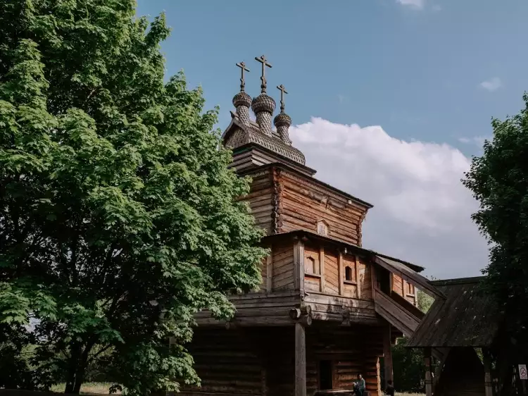 Открытие сезонных экспозиций. Церковь Святого великомученика Георгия Победоносца