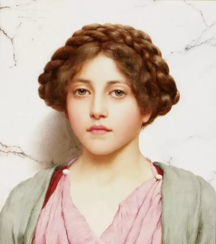 Джон Уильям Годвард. Молодая красавица 1909