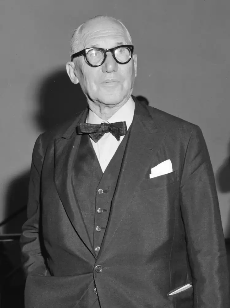 Ле Корбюзье. Фотография художника, 1964