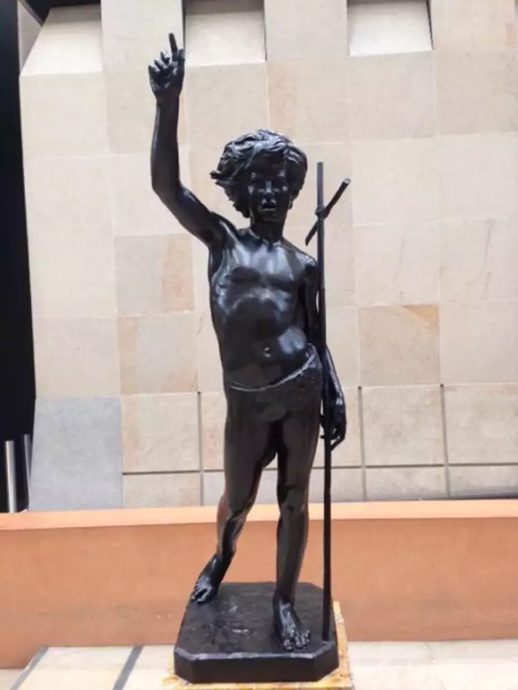 Поль Дюбуа. Скульптура «Святой Иоанн Креститель в детстве», 1861