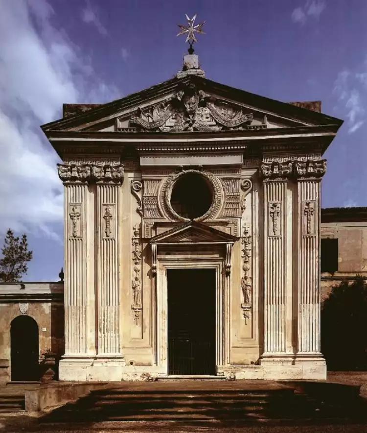 Джованни Баттиста Пиранези. Фасад церкви Санта-Мария-дель-Приорато, 1764-1766