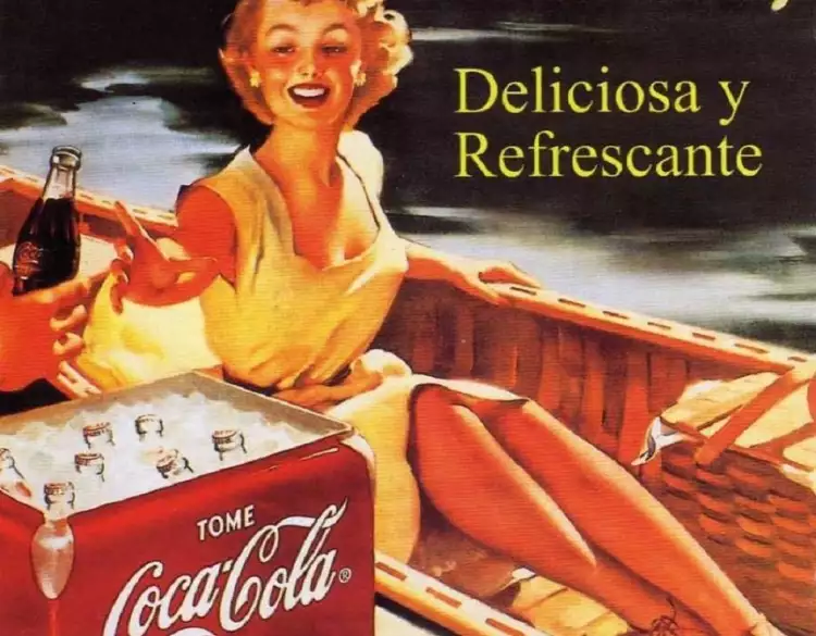 Pin-Up, или пин-ап. Кока-кола. Рекламный плакат pin-up Pin-Up, или пин-ап. Кока-кола. Рекламный плакат pin-up