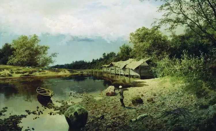 Картины, которые могут быть подделкой. Заброшенная мельница. Александр Киселев. Картины, которые могут быть подделкой. Заброшенная мельница. Александр Киселев.