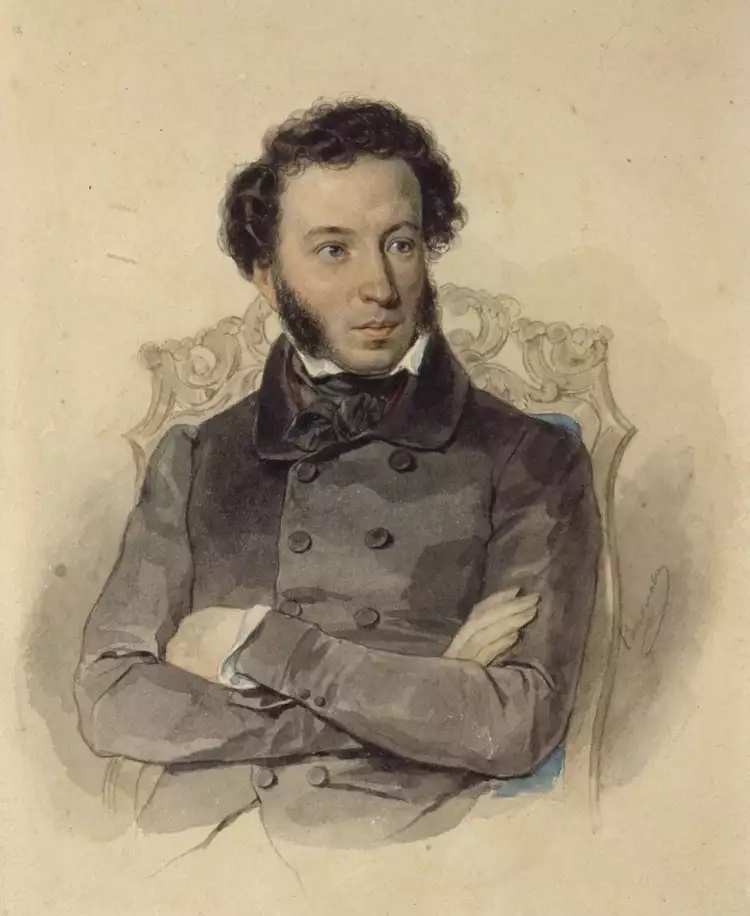 Петр Соколов. Картина «Портрет А. С. Пушкина», 1836 Петр Соколов. Картина «Портрет А. С. Пушкина», 1836