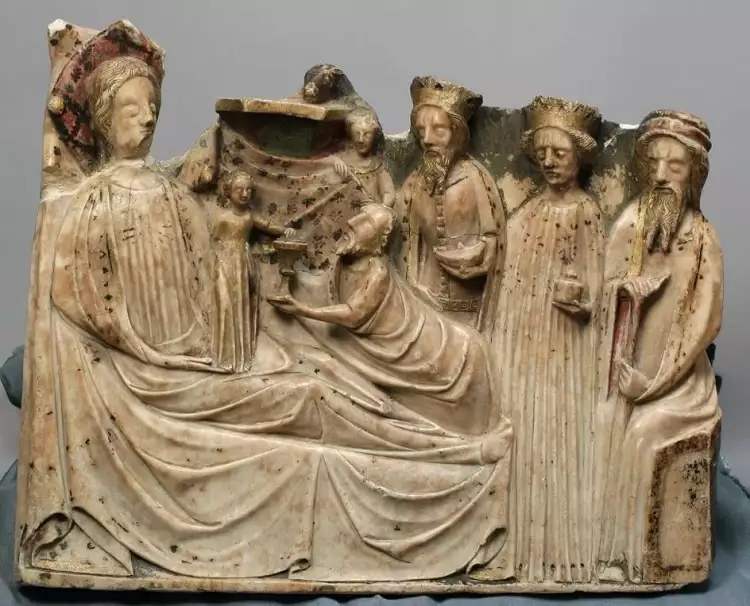 Рождество в искусстве. Неизвестный автор из Ноттингема. «Рождество» и «Поклонение волхвов»