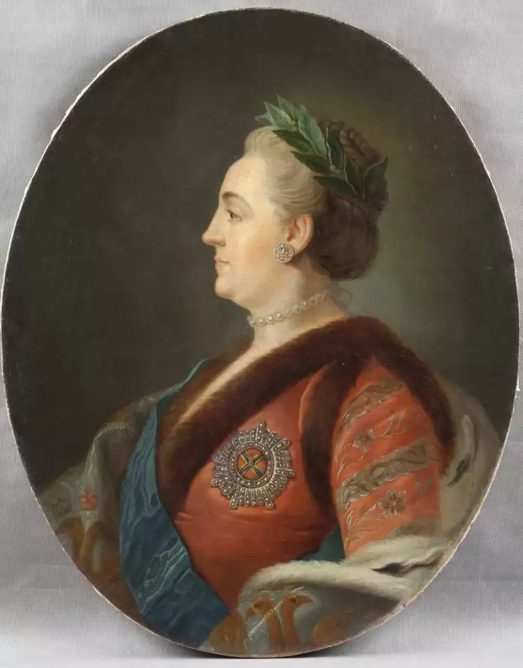 Портрет Екатерины II. Франция. XIX век
