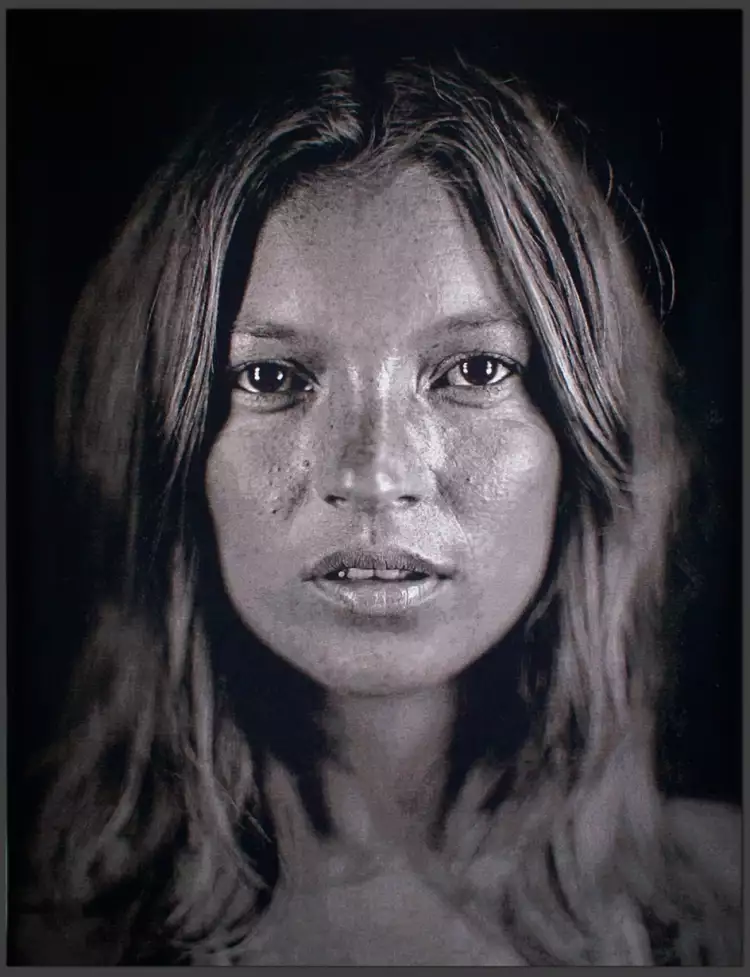 Фотореализм. Чак Клоуз. Гобелен «Кейт», 2007 Фотореализм. Чак Клоуз. Гобелен «Кейт», 2007