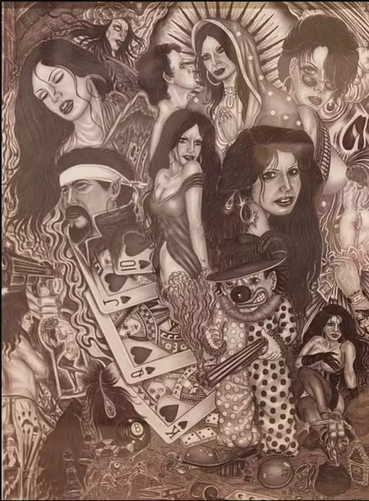 Художник-заключенный Джесси Перес «Мой странный мир» Художник-заключенный Джесси Перес «Мой странный мир»