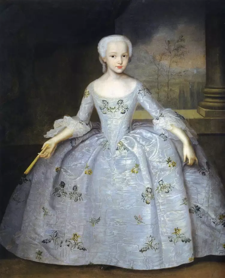 Rococo. Ivan Vichniakov. Sarah Eleanore Fermor, 1749 Rococo. Ivan Vichniakov. Sarah Eleanore Fermor, 1749