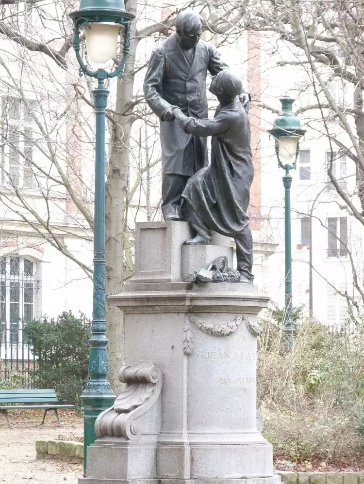 Эме-Жюль Далу. Памятник Жану Леклеру, 1896