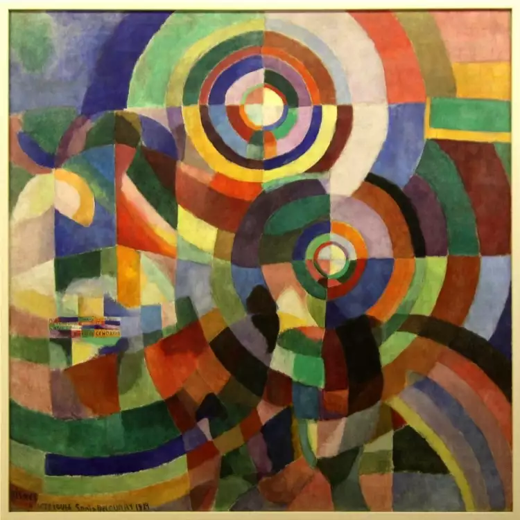 Орфизм. Соня Делоне. «Электрические призмы», 1914 Орфизм. Соня Делоне. «Электрические призмы», 1914