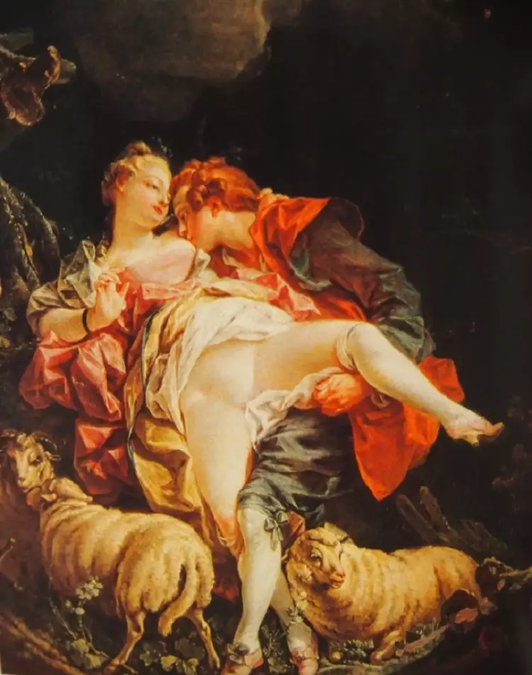 Rococo. François Boucher. Scène pastorale Rococo. François Boucher. Scène pastorale