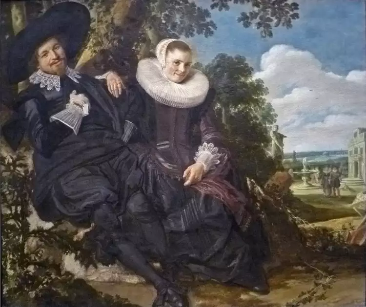 Франс Халс. «Портрет супружеской пары»,1621-1622