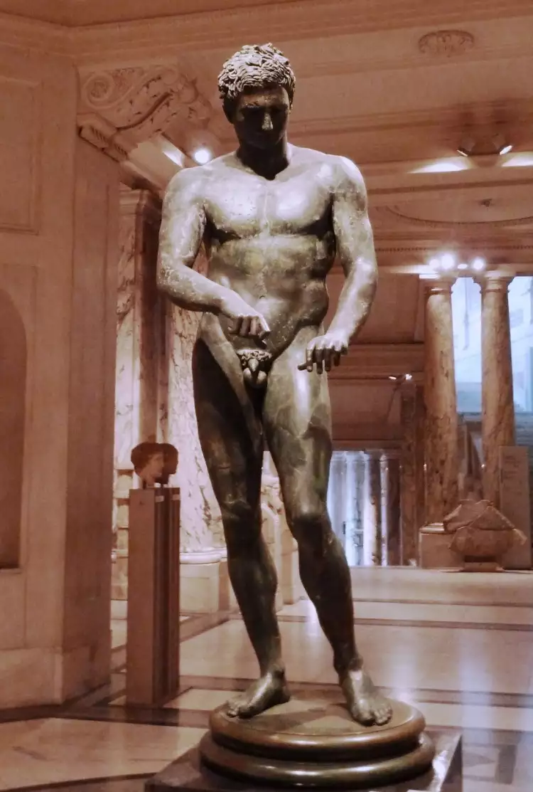 Поликлет. Скульптура «Апоксимеон», V век до нашей эры