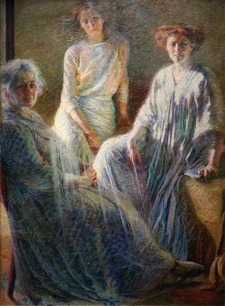 Умберто Боччони. Картина «Три женщины», 1909-1910
