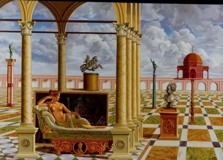 Анахронизм. Анджело Кортезе. «Афоризм Боргезе», 1989