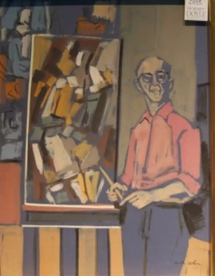 Макс Артур Кон «Автопортрет», дата неизвестна