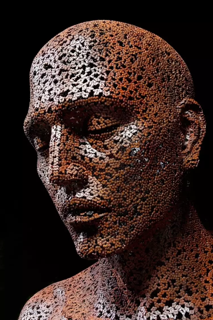 Сео Янг-Дёк. Голова мужчины Сео Янг-Дёк. Голова мужчины