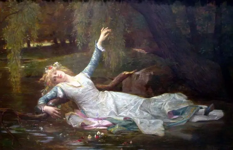 Александр Кабанель. Картина «Офелия», 1883 Александр Кабанель. Картина «Офелия», 1883