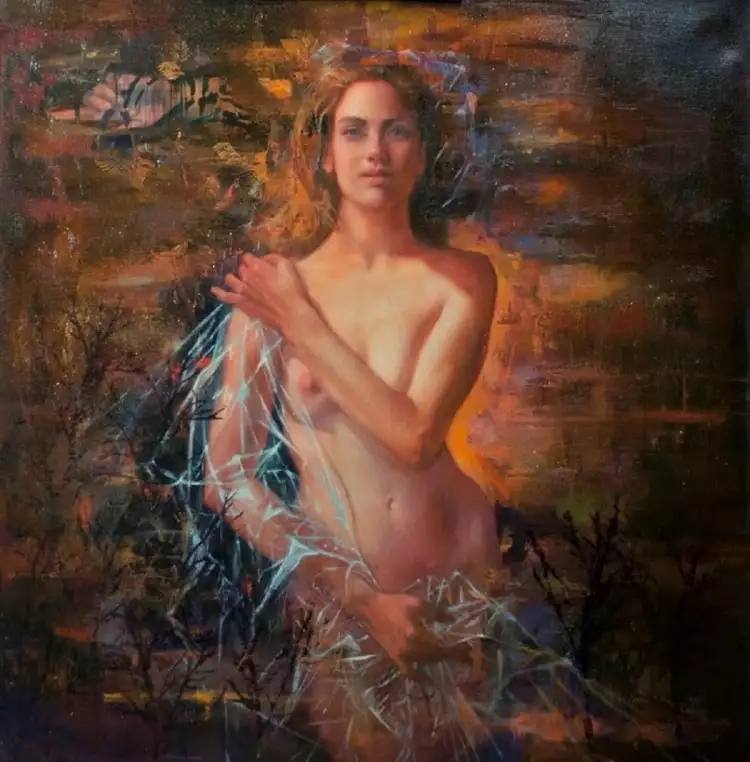 Обнаженная натура. Джанет А. Кук. «Девушка»