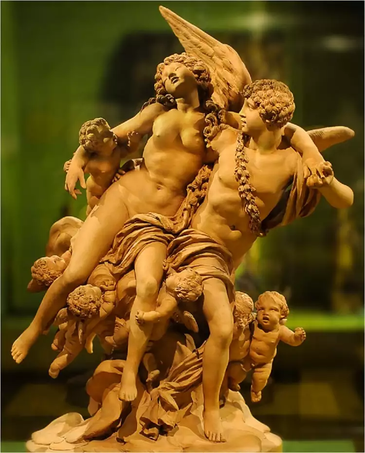 Клодион. Скульптура «Амур и Психея», 1790-е