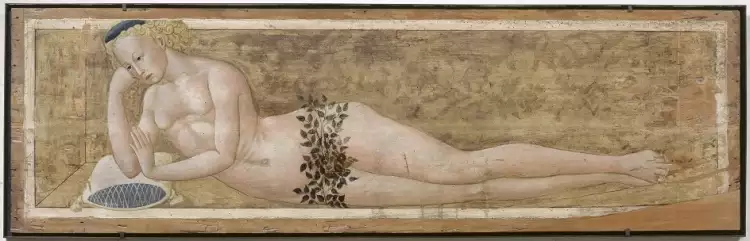 Кассоне. Обнаженный парень, Скеджа