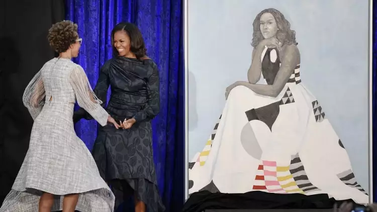 Эми Шердаль, портрет Мишель Обамы Эми Шердаль, портрет Мишель Обамы