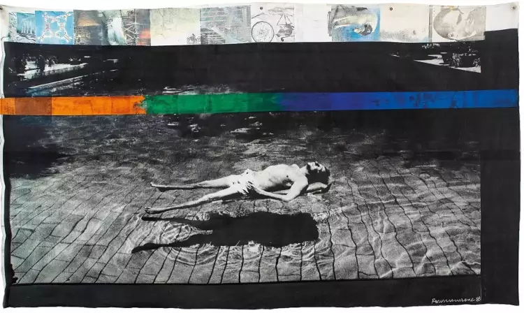 Поп-арт в фотографии. Роберт Раушенберг. «Без названия», 1988