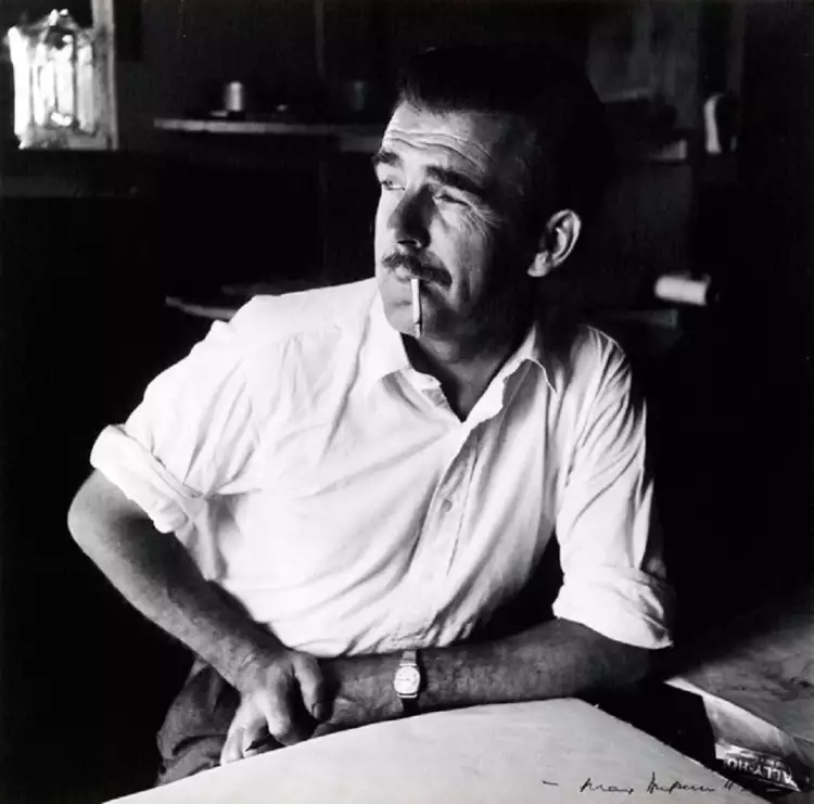 Уильям Добелл. Фотопортрет художника, 1942