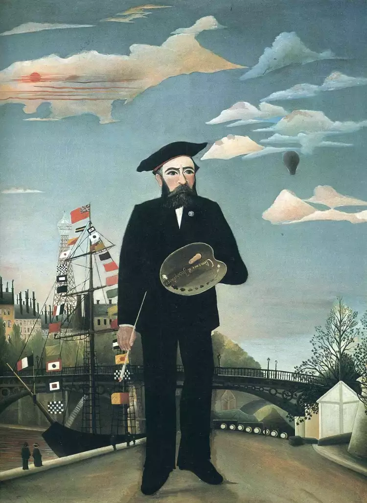 Анри Руссо. «Автопортрет»