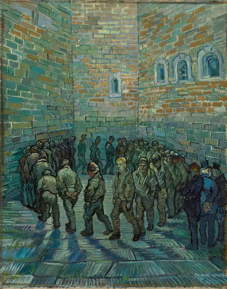 Винсент Ван Гог. «Прогулка заключенных», 1890 Винсент Ван Гог. «Прогулка заключенных», 1890