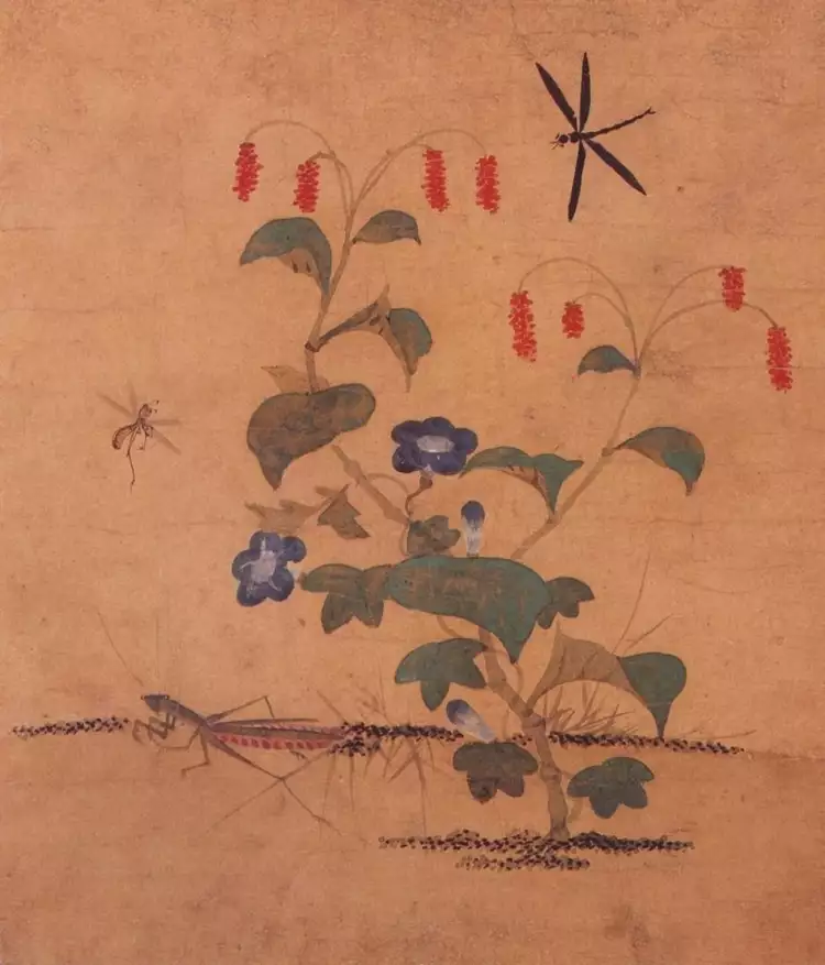 Син Саимдан. Цветочный мотив