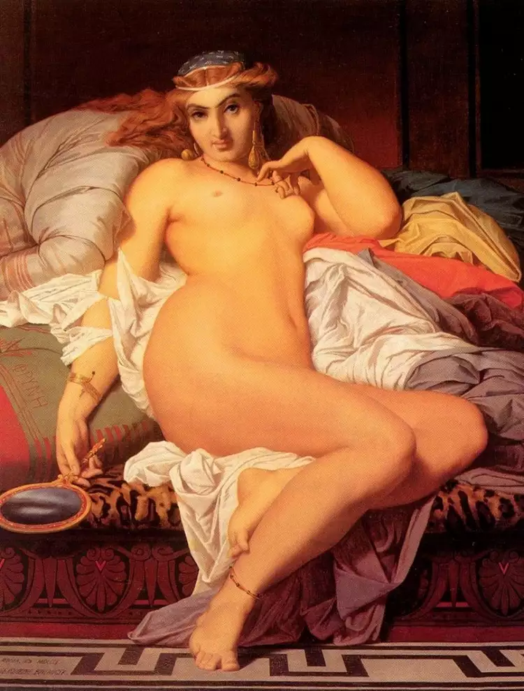 Гюстав Буланже. Картина «Фрина», 1850