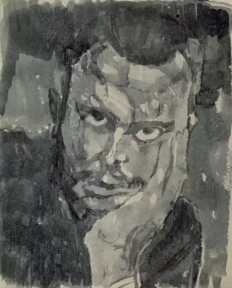 Пауль Клее. Автопортрет, 1909 Пауль Клее. Автопортрет, 1909