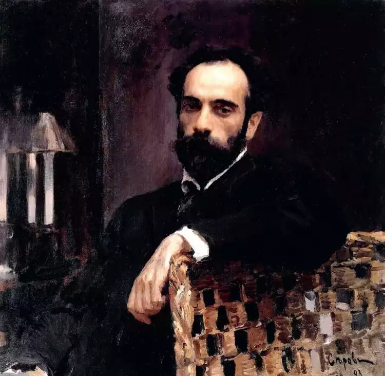 Исаак Левитан. Валентин Серов. «Портрет Левитана», 1893