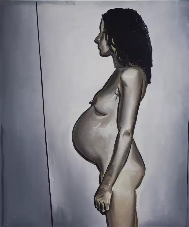 Новая европейская живопись. Вильгельм Сасналь. Картина «Анка», 2010