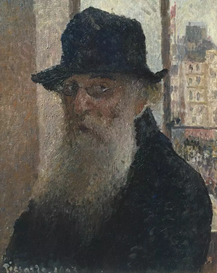 Камиль Писсарро. «Автопортрет», 1903 Камиль Писсарро. «Автопортрет», 1903