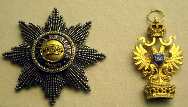 Орден Железной короны. Звезда и знак ордена. Австро-Венгрия, конец XIX века Орден Железной короны. Звезда и знак ордена. Австро-Венгрия, конец XIX века