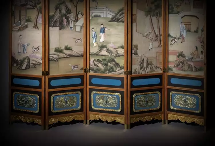 Китайский стиль в интерьере. Китайская ширма