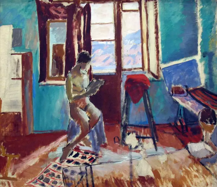 Константин Истомин «В комнате» («У окна»), 1928