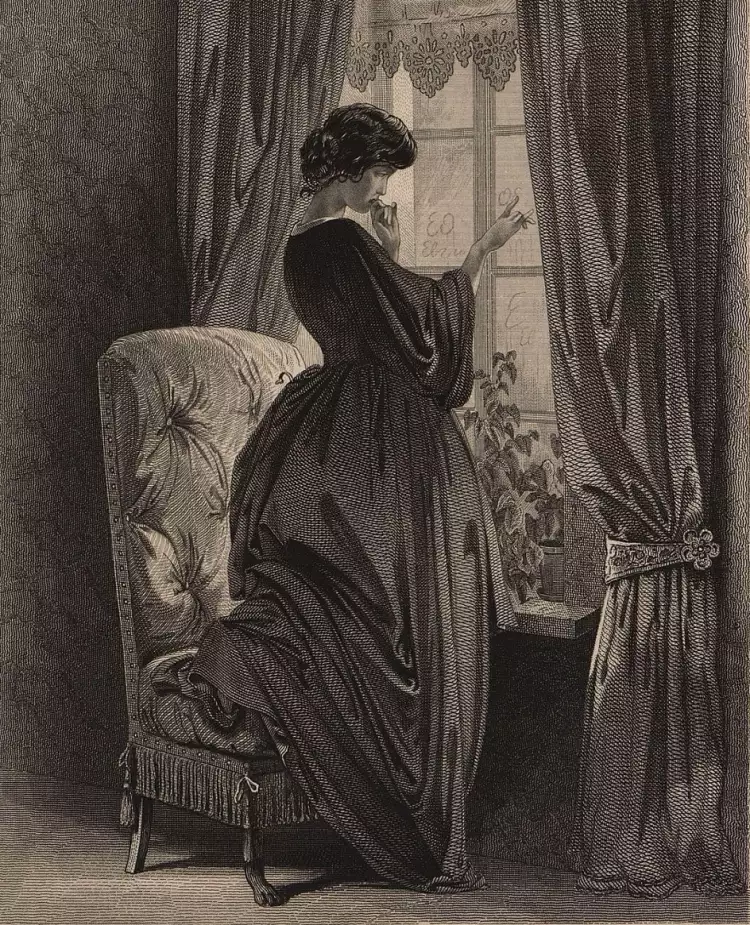 Михаил Микешин. Иллюстрация к поэме Пушкина «Евгений Онегин», 1865 Михаил Микешин. Иллюстрация к поэме Пушкина «Евгений Онегин», 1865