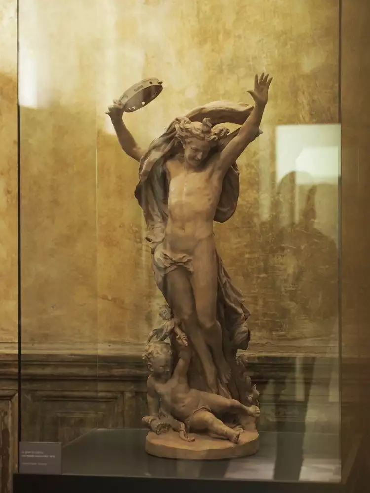 Жан-Батист Карпо. Скульптура «Гений танца», 1871