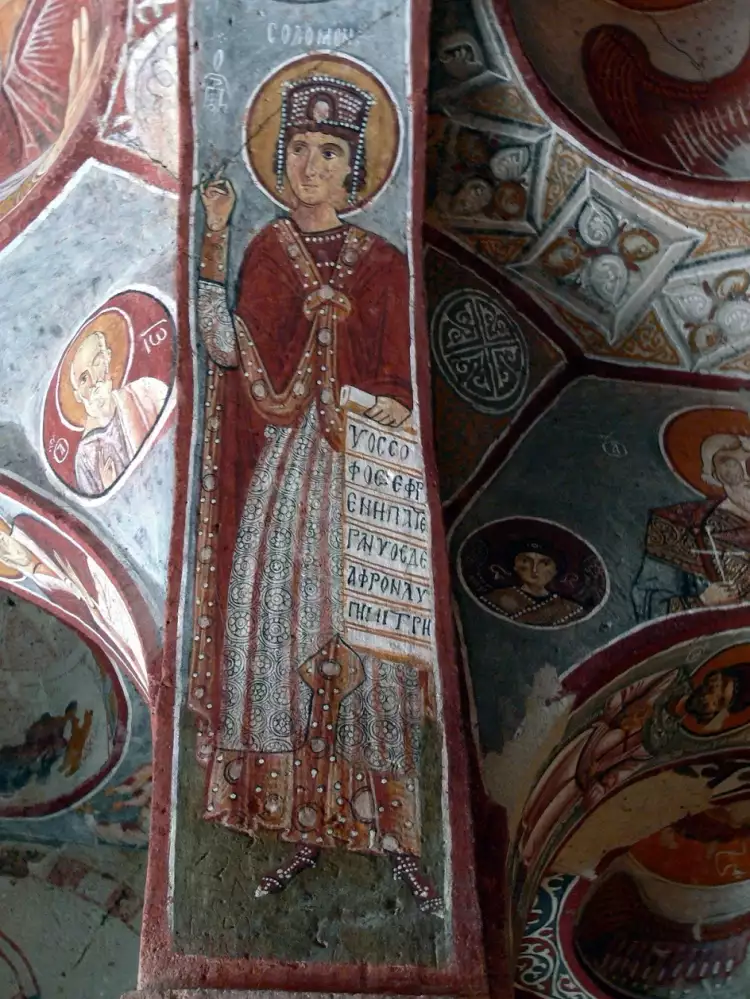 La fresque. Fresque byzantine, XIe siècle La fresque. Fresque byzantine, XIe siècle